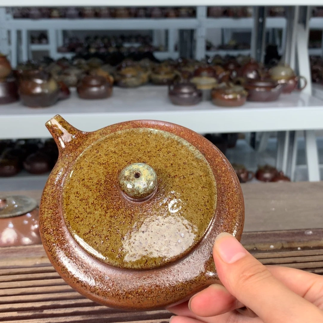 紫砂茶壶纯自然柴烧