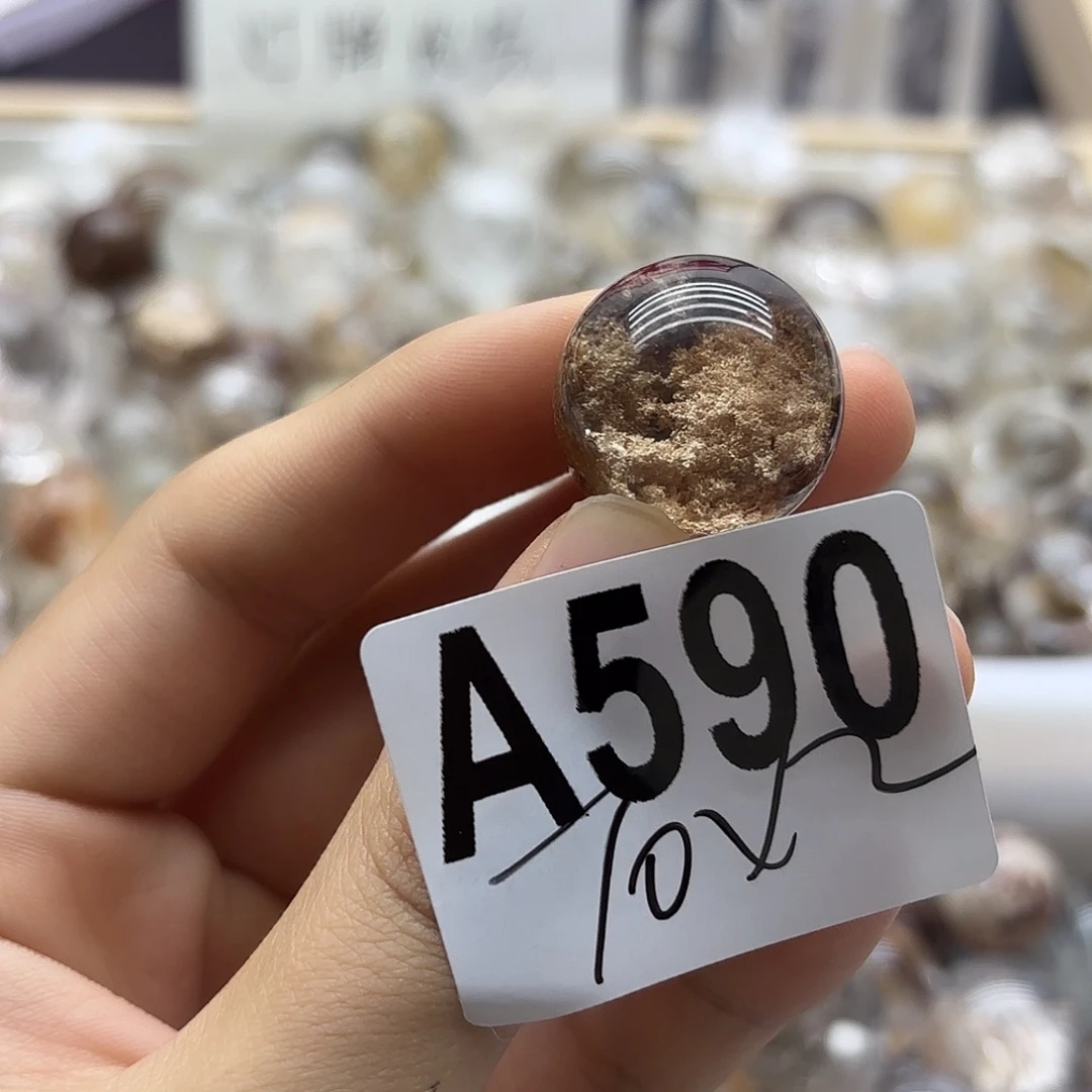 路***9珠宝半成品水晶未镶嵌590