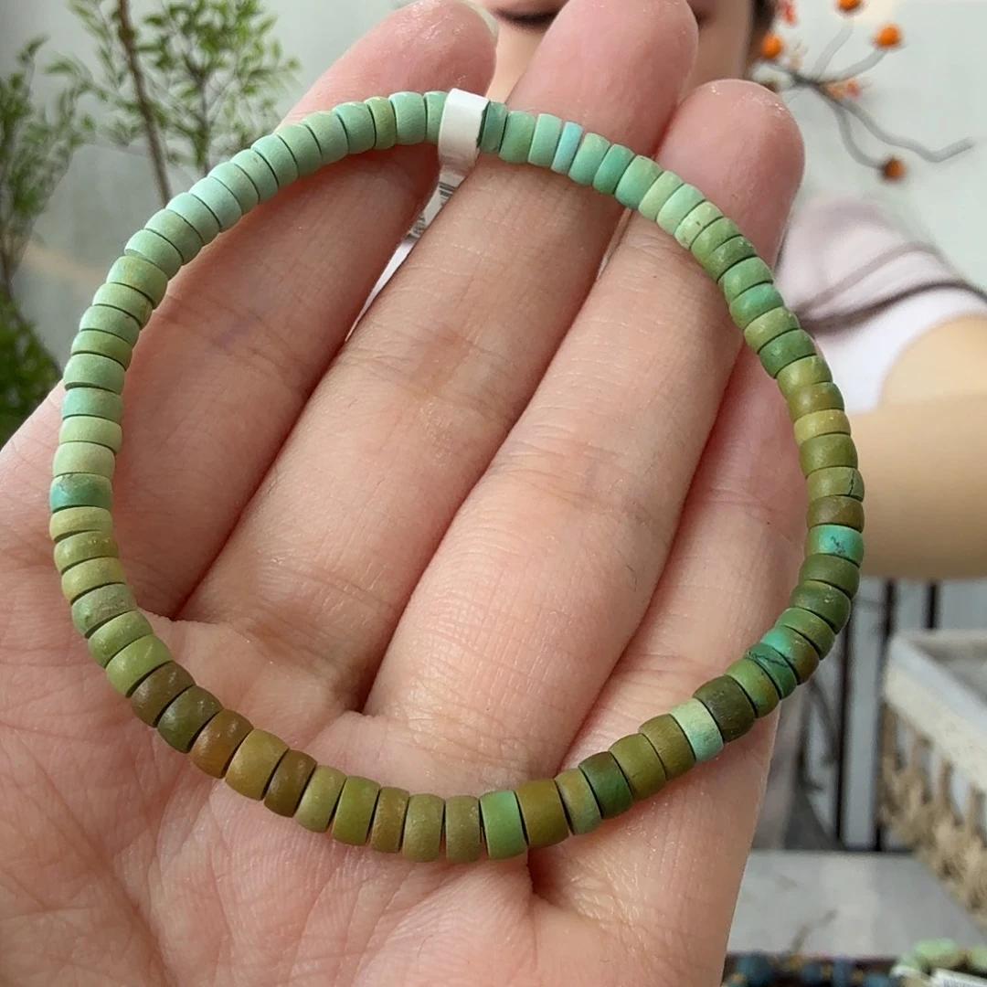 绿松石足铂镶嵌珠宝奇石