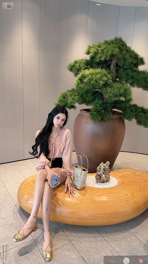 大气元（上衣）原创设计洋气灯笼袖上衣