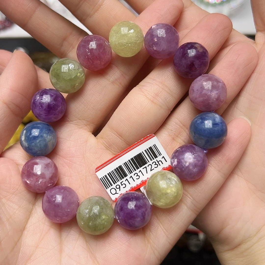 合成水晶未镶嵌彩云母