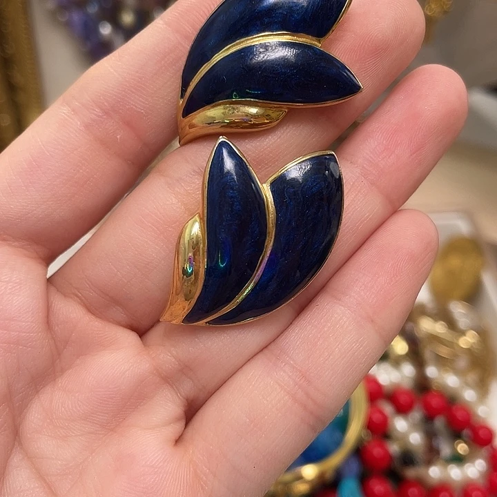 合成碳硅石纯铜vintage 首饰清库存