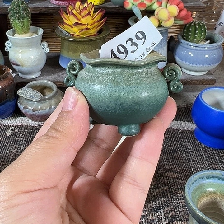 口3 手工花盆满30包邮