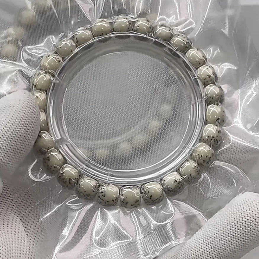 159/ 石玉料S级河豚星月菩提手串 9*8mm