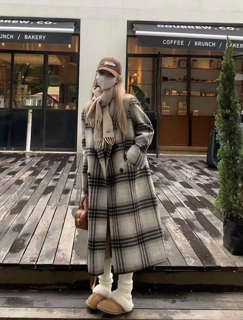 换季女装小香风大衣外套时尚百搭经典