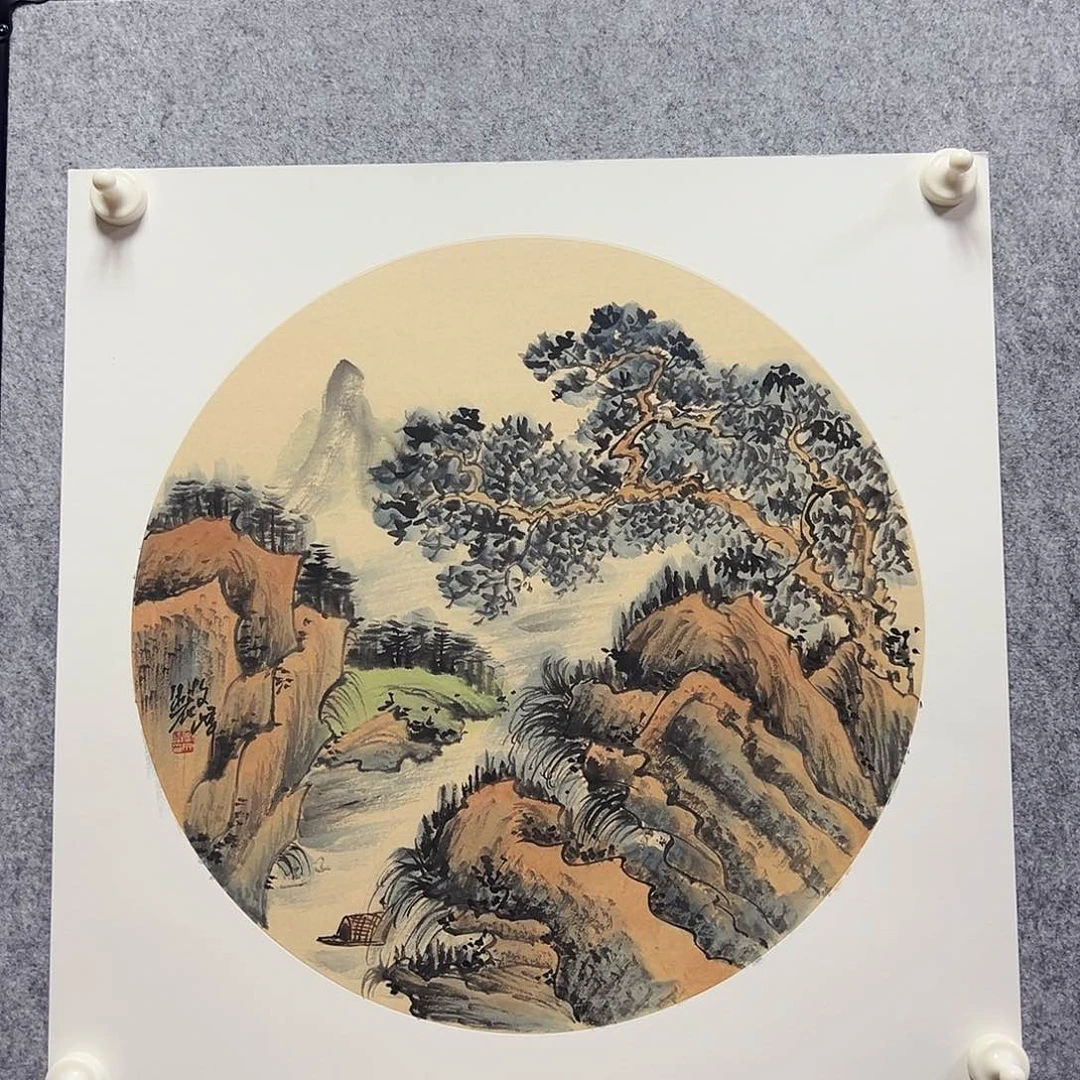 国画李文峰的作品