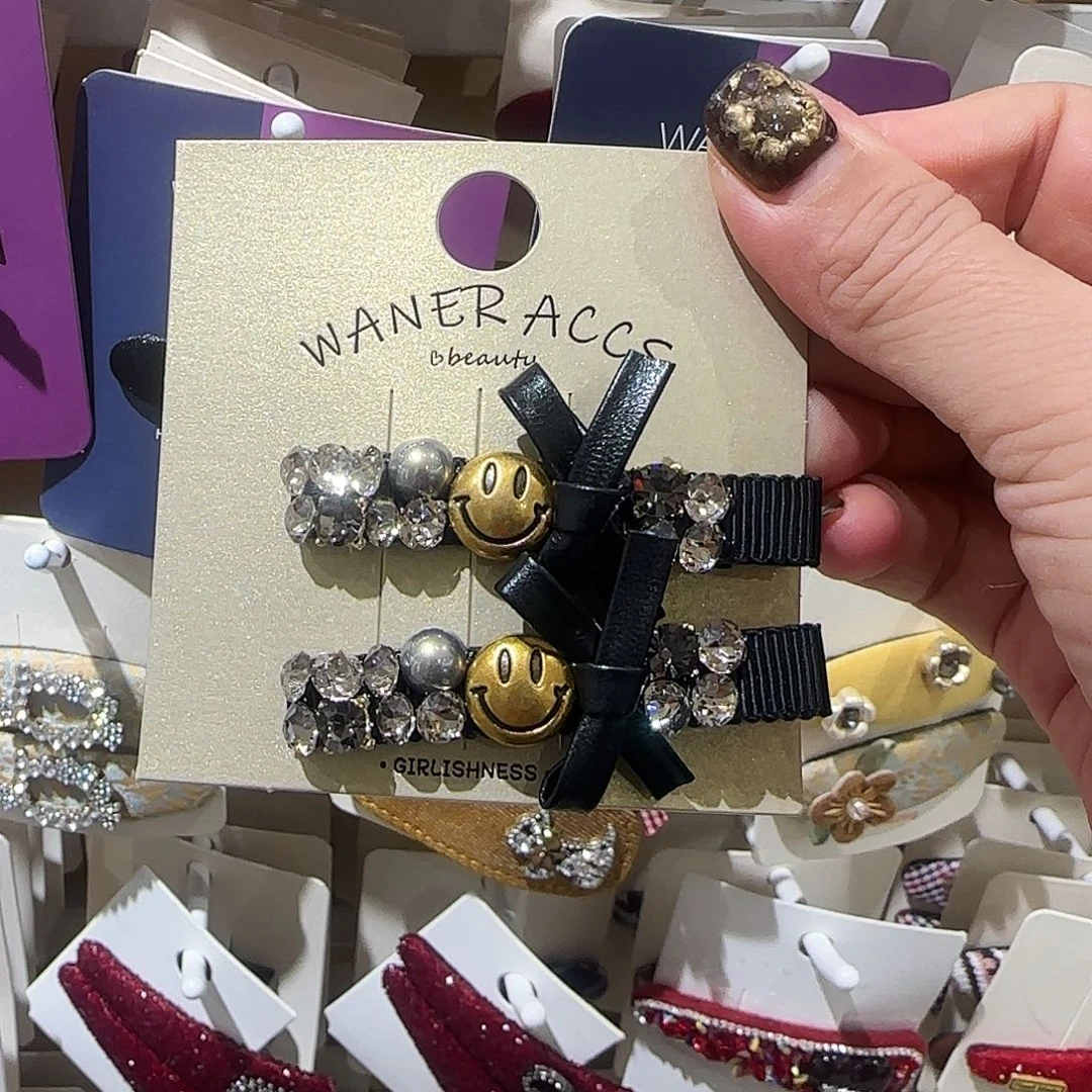 非金属笑脸一字夹