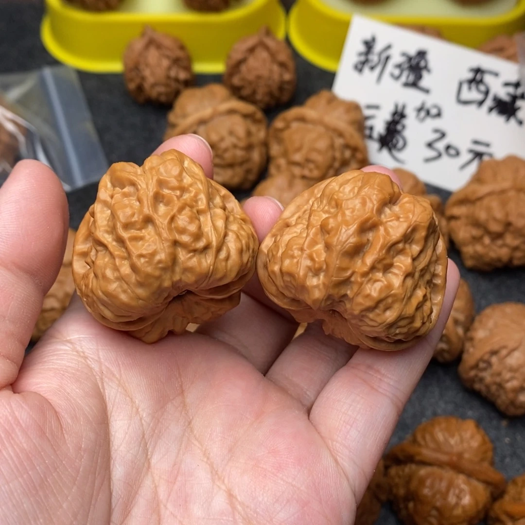 文玩核桃把件国***爸蛤蟆37