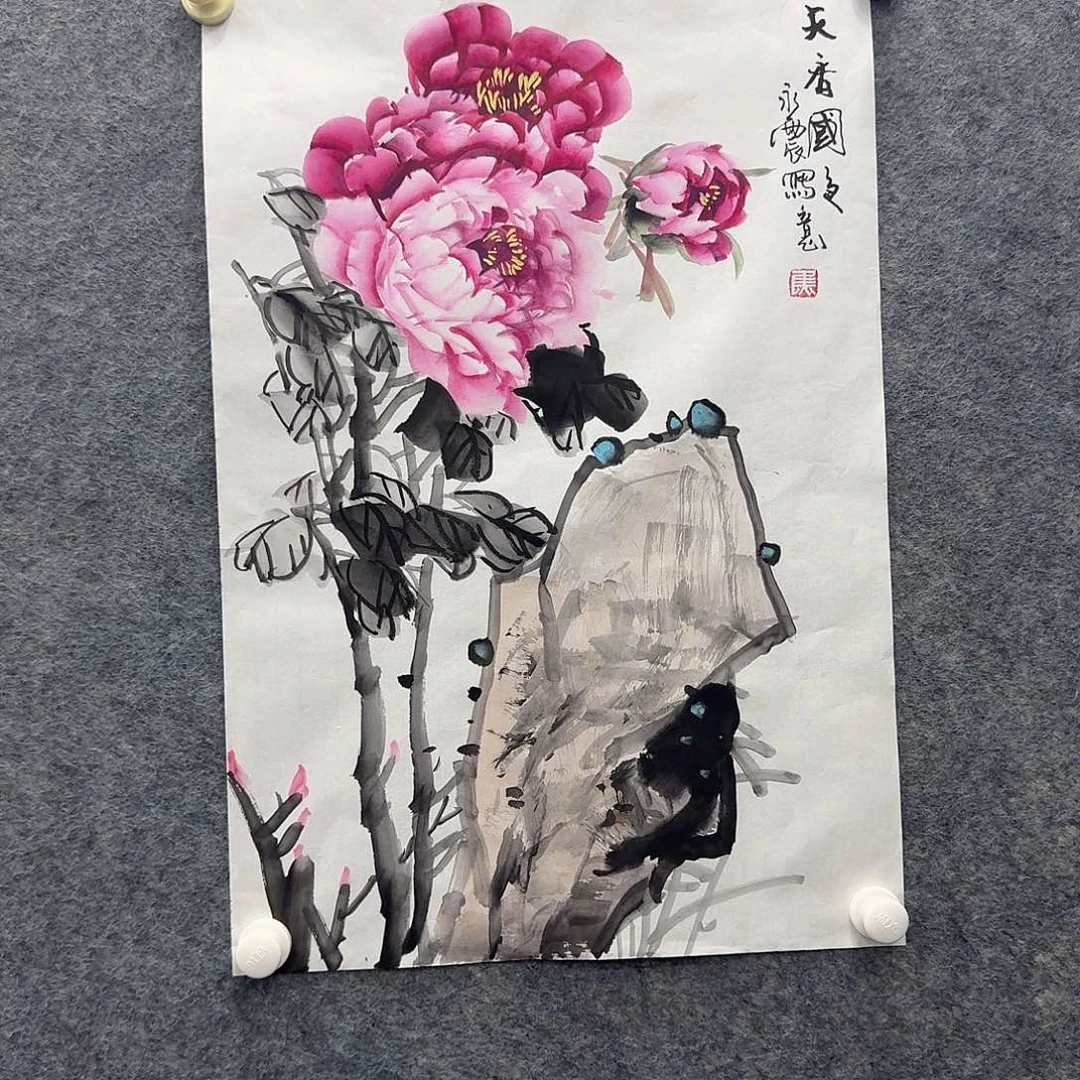 国画国画纯手绘制