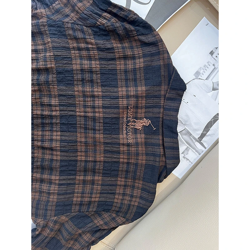 polo衫男装欧洲站2025新款轻奢痞帅潮牌休闲夏季男士t恤短袖翻领