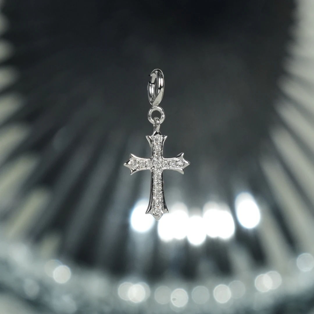 钻石吊坠-18K金-JS02-BK|BZZ5