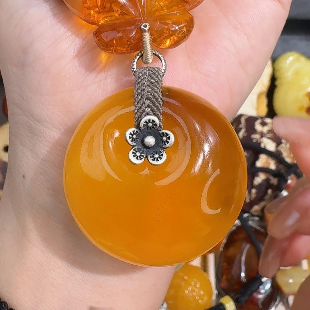 瑶***瑶琥珀未镶嵌裸石你