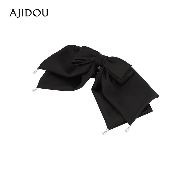 合金合成锆石耳饰 【余大美专属】AJIDOU新年礼物阿吉豆抓夹女复