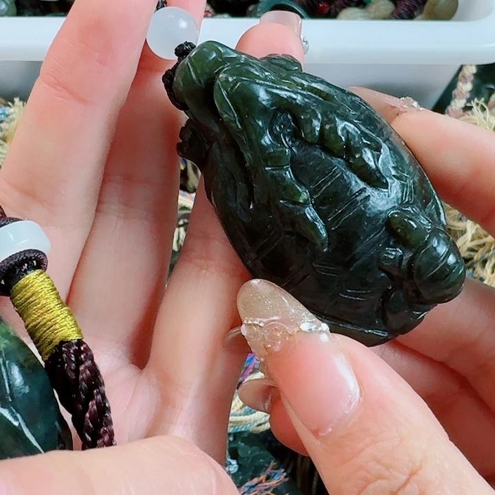 和田玉把件未镶嵌