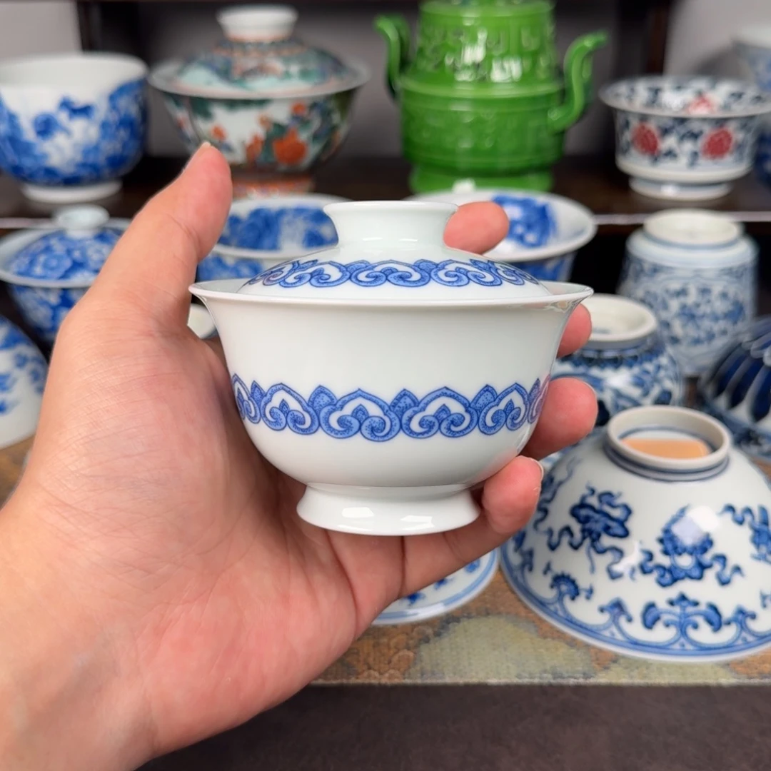 现代手工手绘茶器