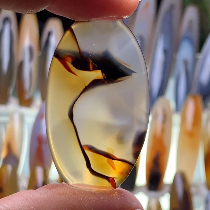 玛瑙/玉髓颈饰未镶嵌024