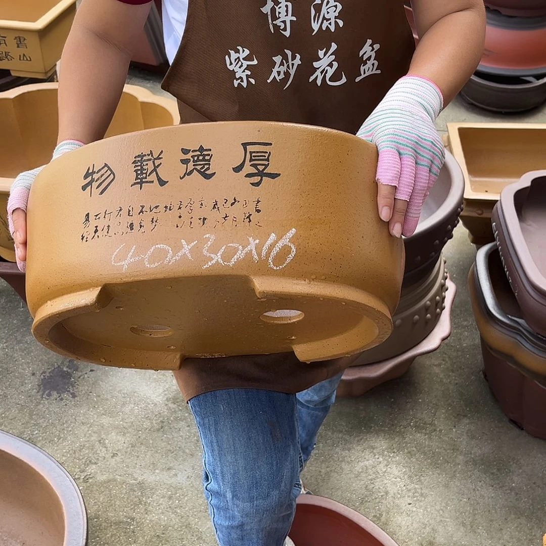 紫砂花盆盆景艺术