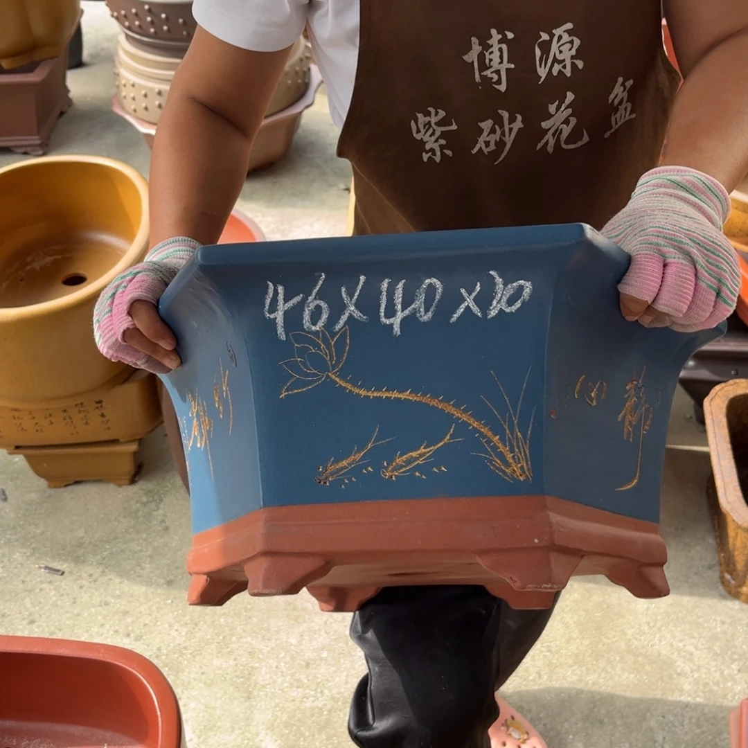紫砂花盆盆景艺术