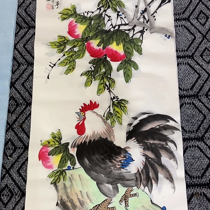 小周画廊的直播间