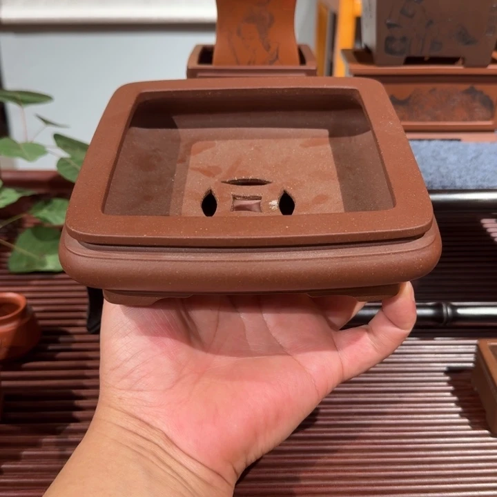 阿***涛紫砂花盆原矿紫泥