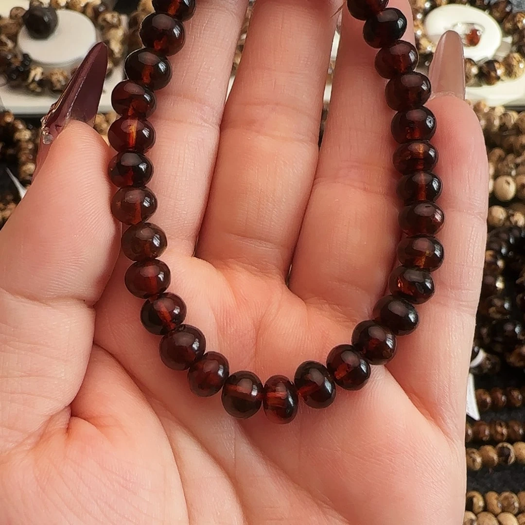 琥珀未镶嵌手链抚顺琥珀