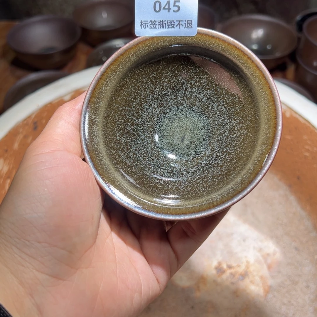 顾佳敏全手工柴烧建盏主人杯Y**3045