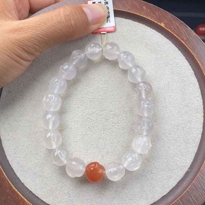 南红玛瑙未镶嵌手串