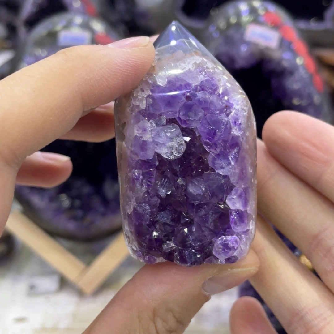 未镶嵌水晶珠宝半成品