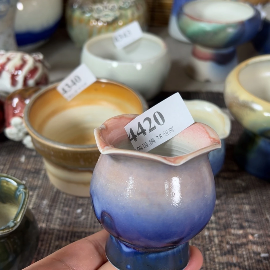 红陶景德镇手工花盆