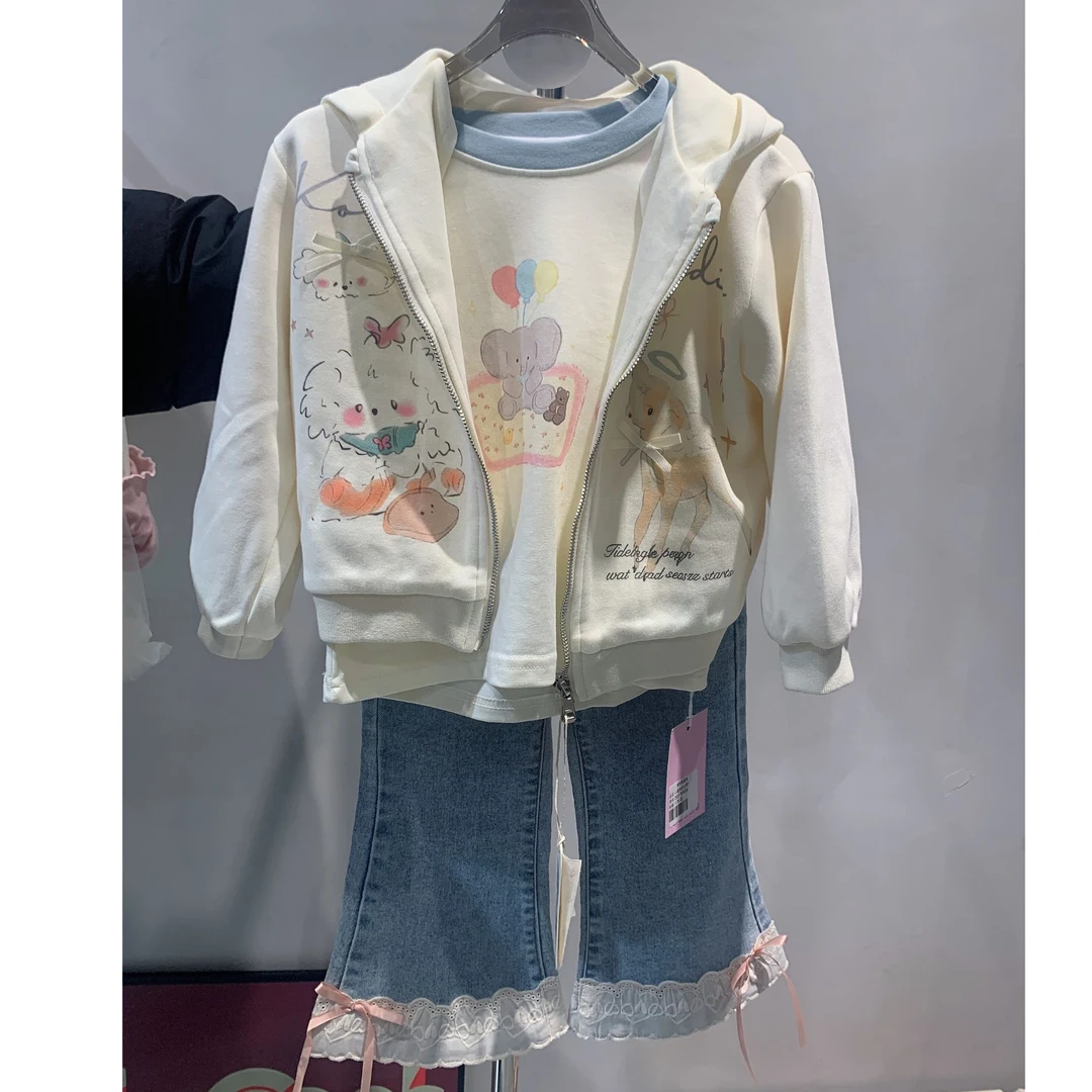 春套小童韩版三件套