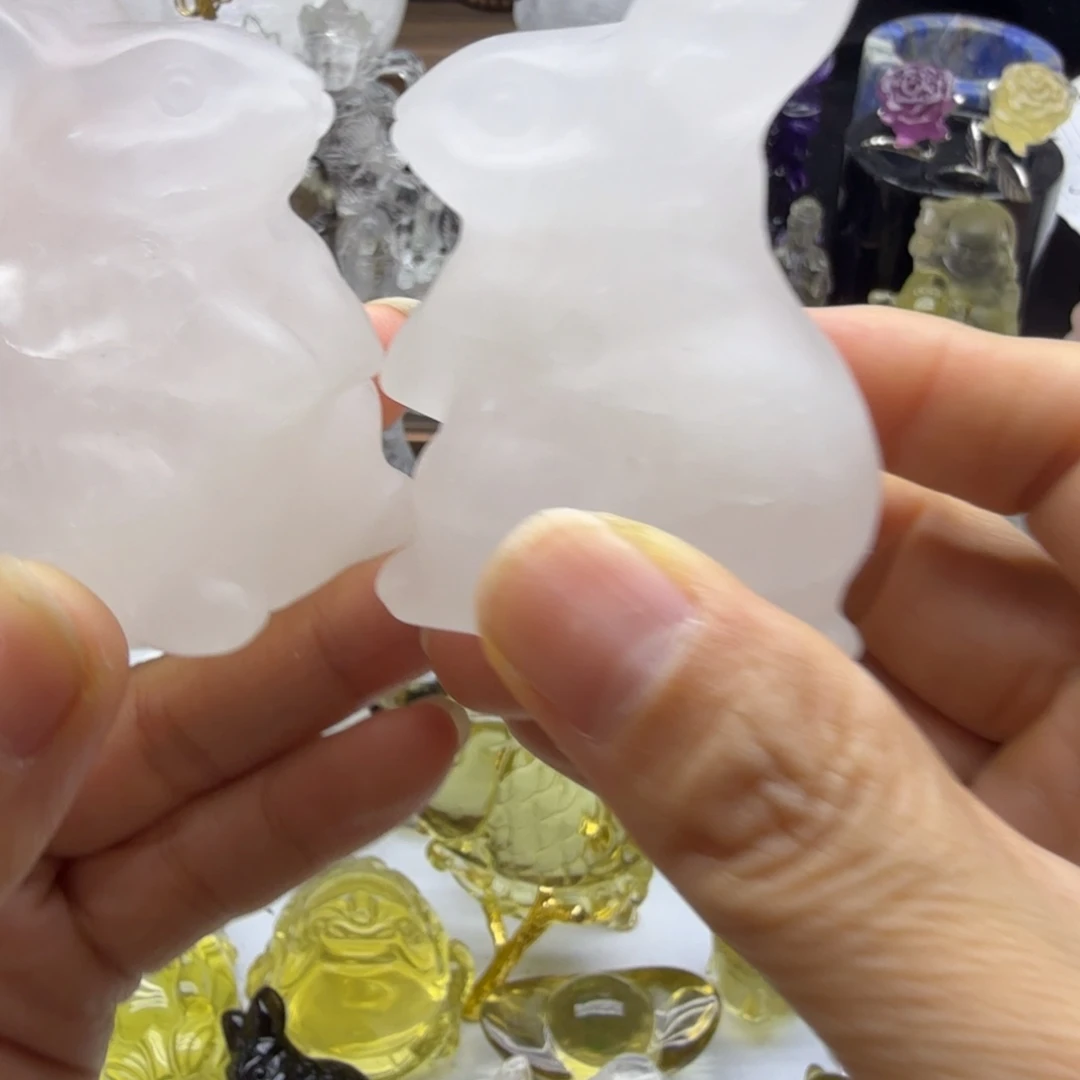 珠宝半成品水晶未镶嵌