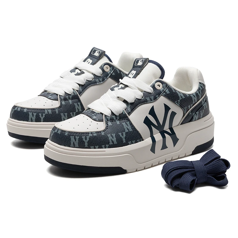 MLB男女鞋板鞋2025老花新款情侣运动鞋休闲鞋3ASXCLD4N