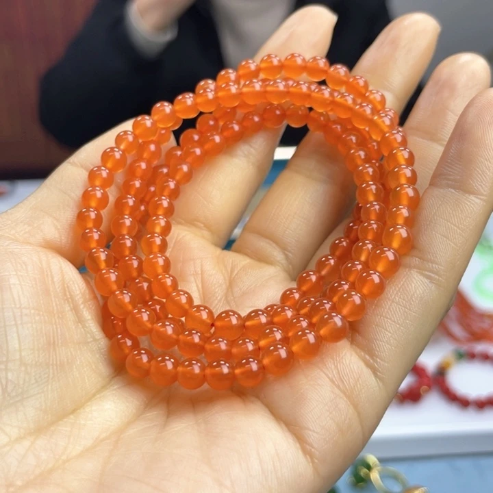 南红玛瑙颈饰未镶嵌卡5