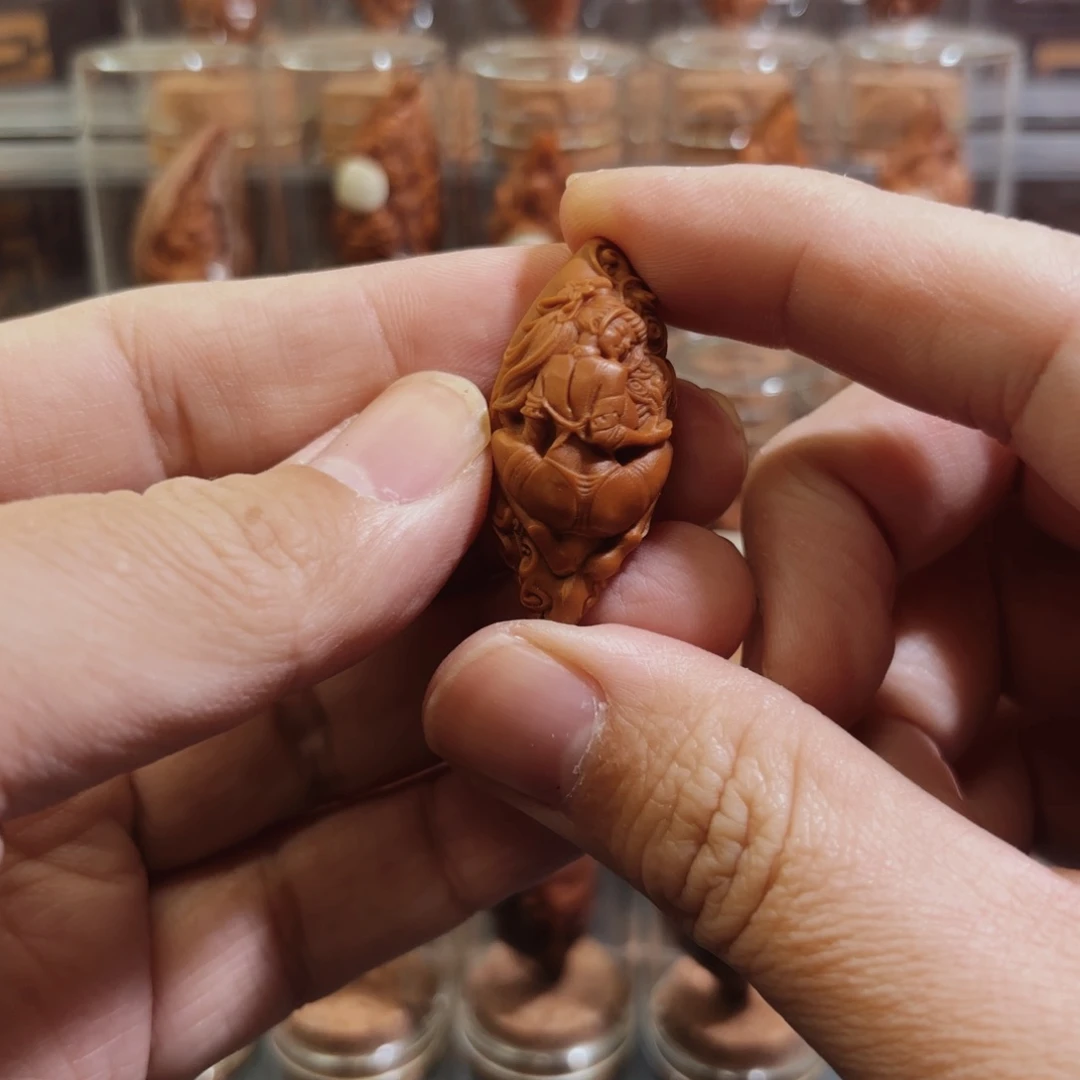 橄榄核手串/手链双面美女1