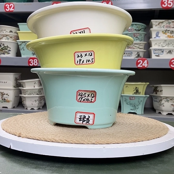 紫砂紫砂花盆0253