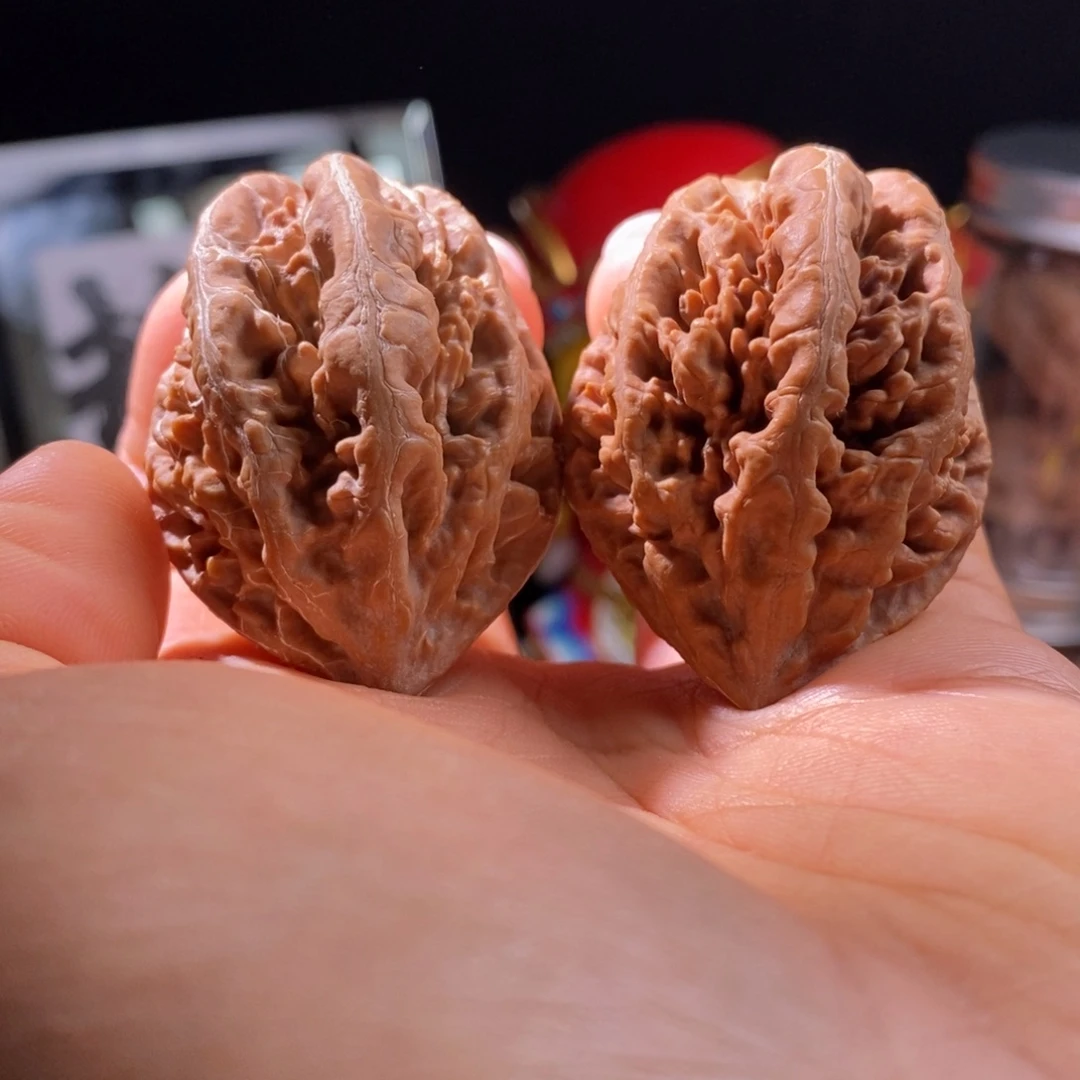 文玩核桃把件核桃11色差