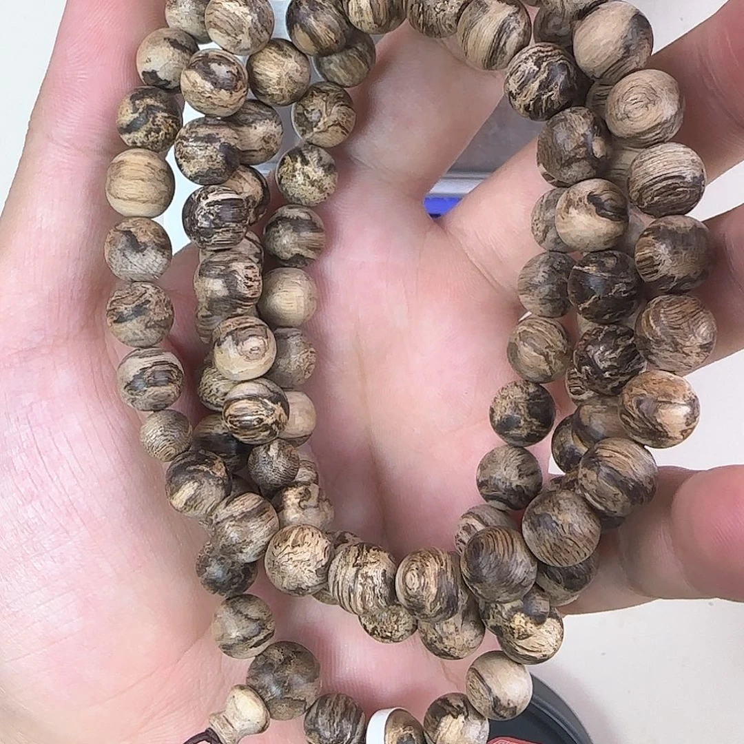 手串沉香达拉干 0.9虎斑 八分沉 36.2g