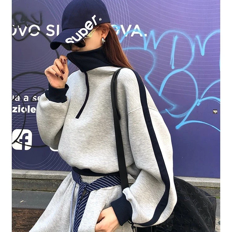 秋装卫衣休闲运动套装女春秋2025年新款时尚洋气减龄阔腿裤两件套