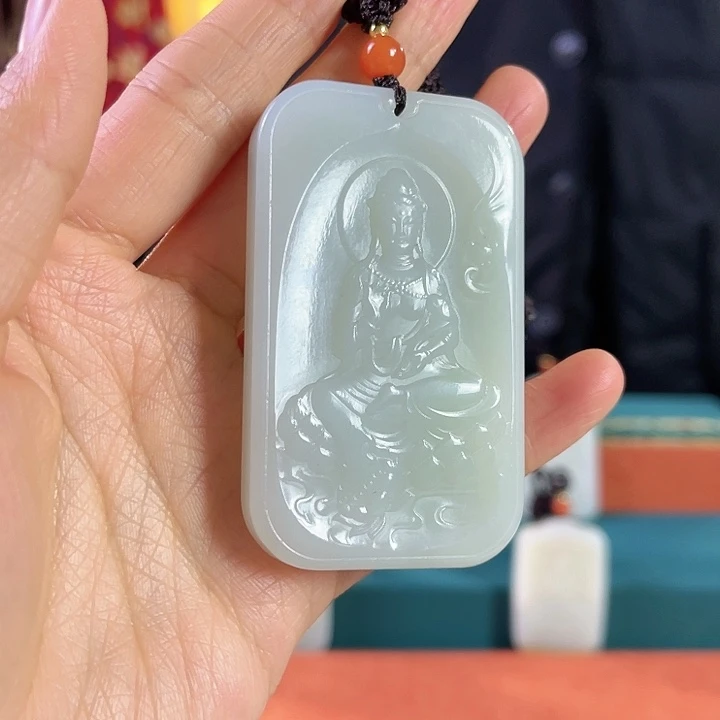 和田玉吊坠未镶嵌