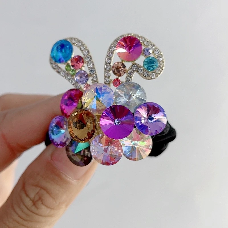 新款时尚头绳可爱减龄款丸子头发绳018