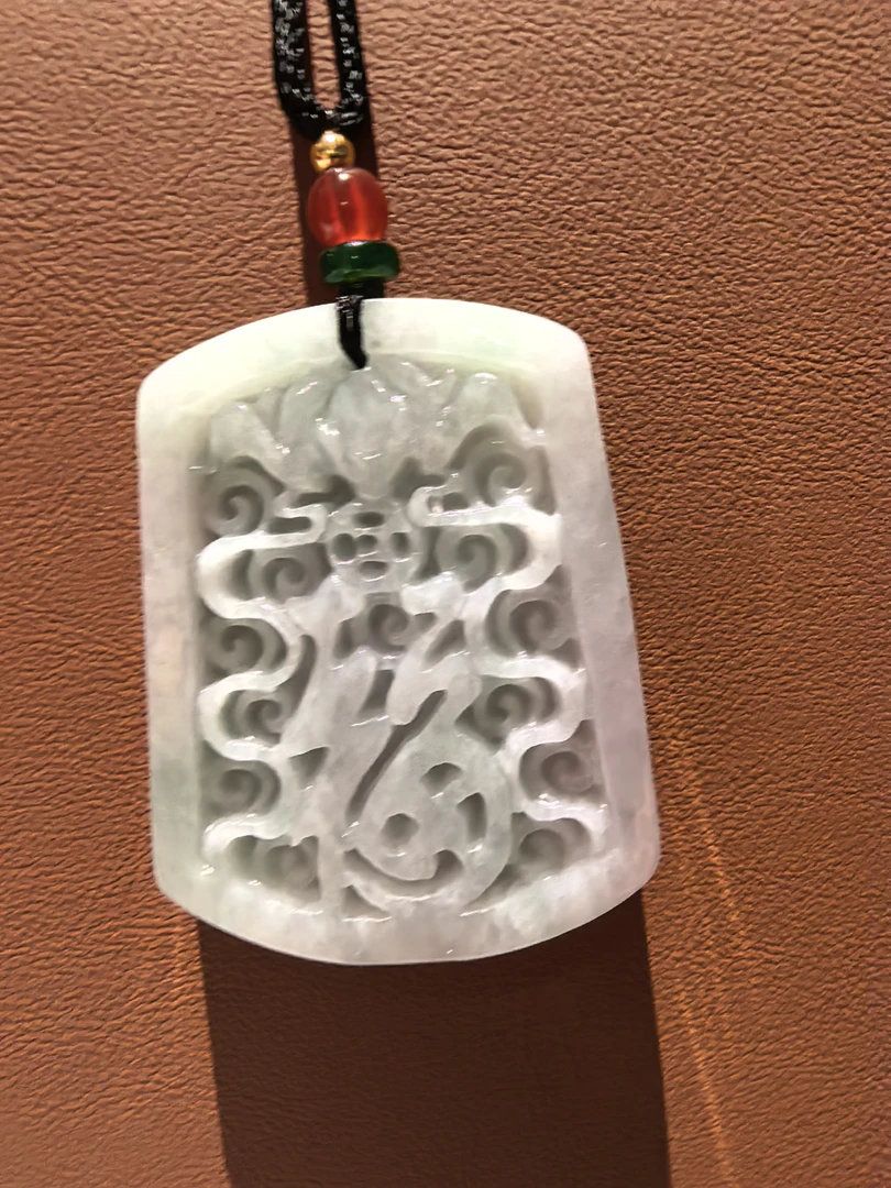 九爷翡翠福项链11