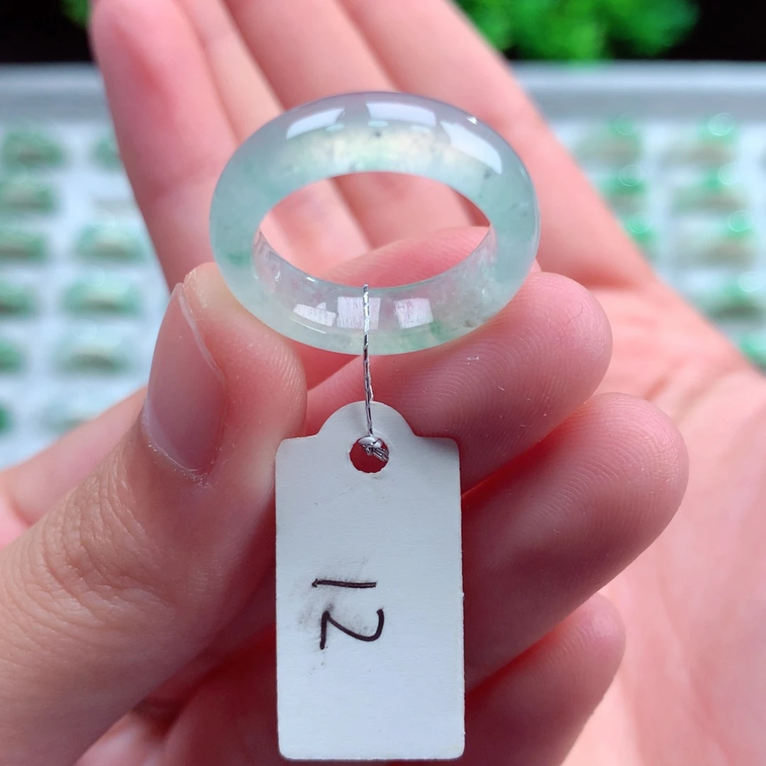 未镶嵌戒指翡翠天然