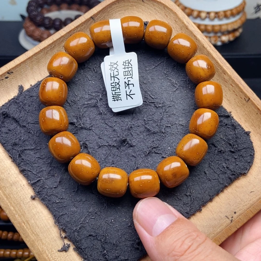 紫金鼠手串13mm精品黄金甲