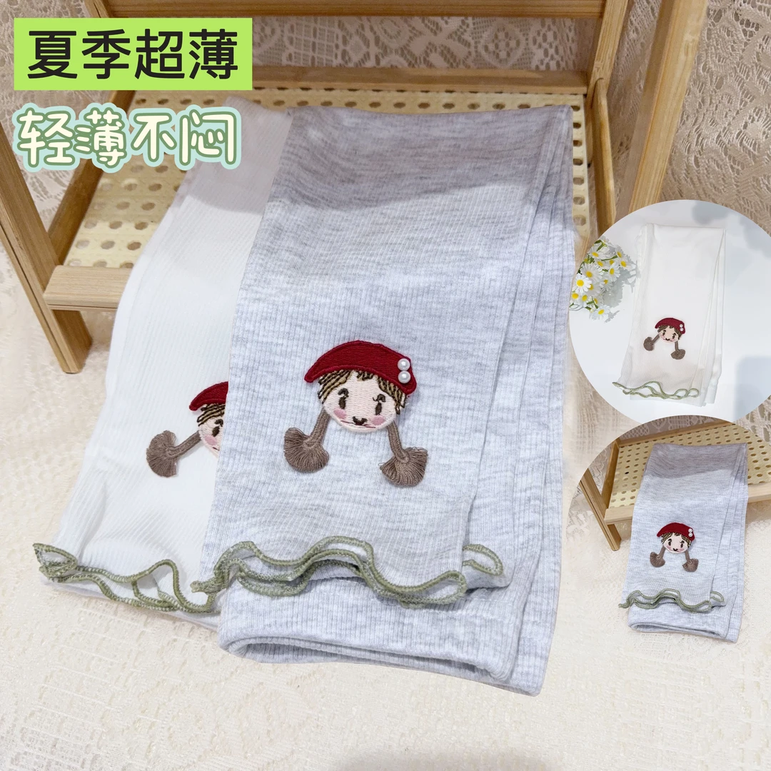 小红帽女童夏季超薄打底夏季新款凉爽外穿长裤宝宝女童打底裤