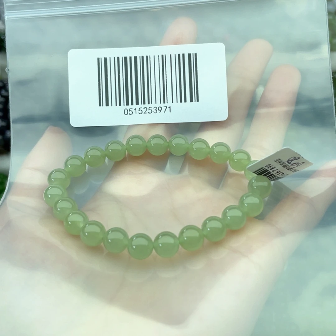 和田玉手链未镶嵌8