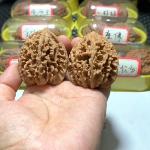 吊坠文玩核桃秦岭粗筋