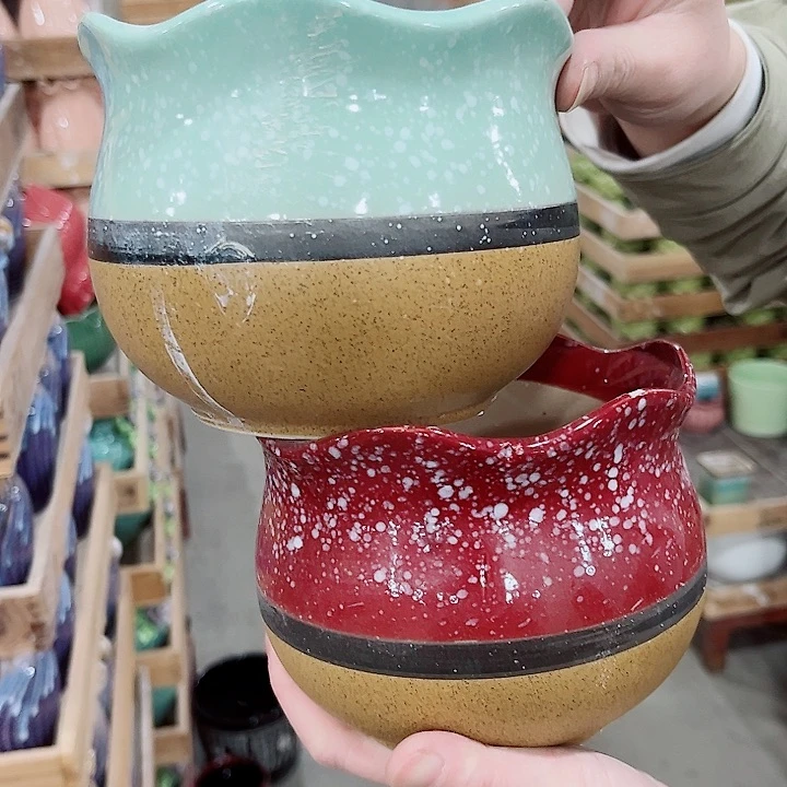 陶瓷陶瓷多肉植物花盆