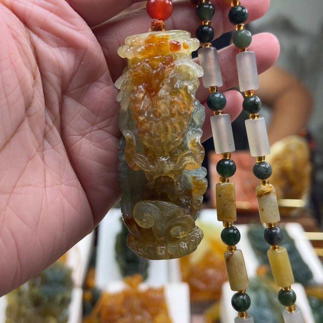未镶嵌岫玉挂件挂件