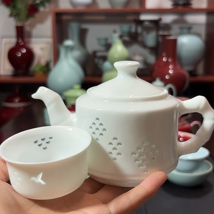 景德镇高温陶瓷茶壶
