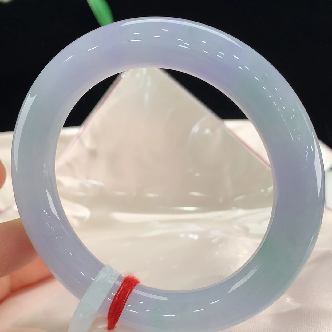 翡翠未镶嵌手镯0137